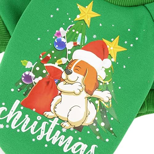 Ranphy Pet pulovere pentru câini mici haine de Crăciun Băiat fată cățeluș Cat Cat Jumper pulovere caldă de pulovere cățelușă