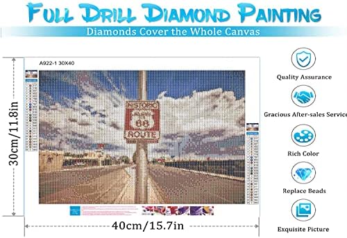 Seturi de pictură cu diamante Xiaiwatuji, DIY 5d 12 * 16inch Diamond Art Paint după număr pentru adulți cadou decor de perete