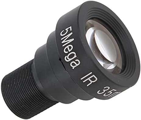 Obiectiv de cameră de 5MP, lentilă cu unghi larg cu unghi unic F1.8 Optică focală optică 35mm M12 pentru camera webcam de securitate