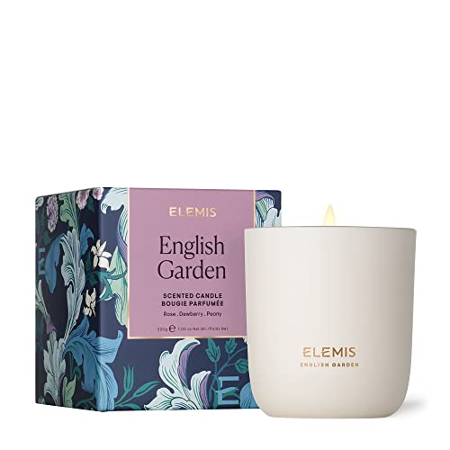 Lumânare parfumată ELEMIS House of ELEMIS, parfum de casă turnat manual cu un singur fitil din ceară minerală și naturală,