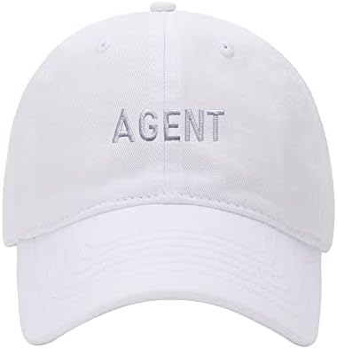 L8502-LXYB Baseball Cap Agent pentru bărbați Agent brodat Bumbac Wash Botton Hat Baseball Caps Baseball