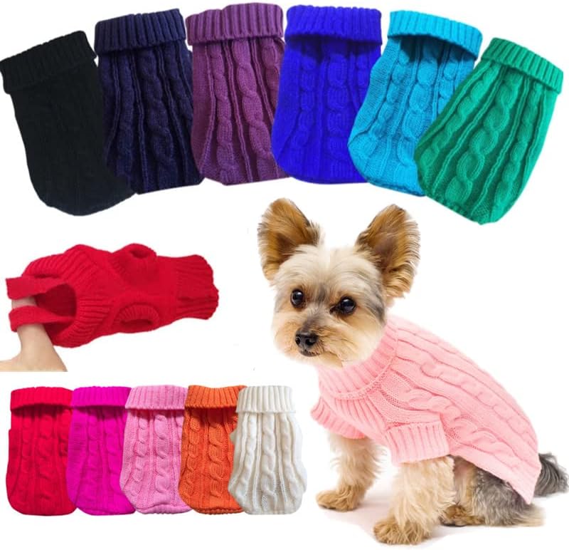 Pulovere pentru câini de companie Haine de iarnă pentru animale de companie pentru câini mici pulover cald haina ținută pentru