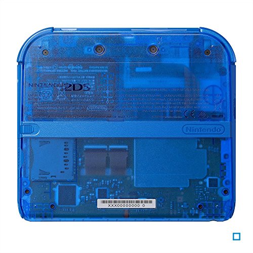Nintendo 2DS transparent bleu