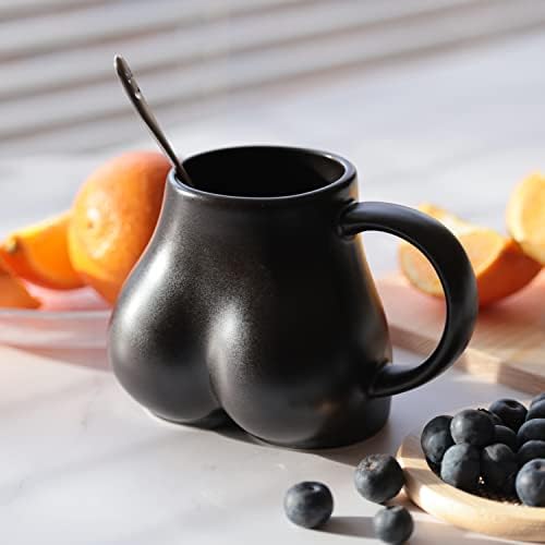 Cupa de cafea din porțelan Avafort, în formă de corp, 9oz