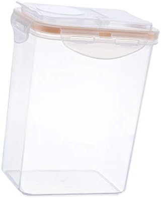 Borcane de depozitare a alimentelor DOITOOL cu capace, cutie de depozitare a cerealelor din Plastic recipient sigilat pentru