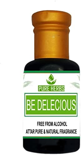 Pure Herbs BE DELECIOUS Attar fără alcool pentru Unisex, potrivit pentru ocazii ,petreceri și utilizări zilnice 10ml
