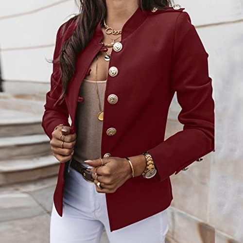 Blazers și jachete pentru femei profesionale outwear cu mânecă lungă sacoasă sacoasă de vară blazers la modă