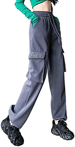 Pantaloni Leopard MIASHUI 2022 pantaloni sport cu imprimeu cu litere căptușite pentru femei Pantaloni din lână cu buzunare
